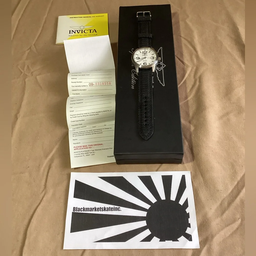Invicta Railroad Approved Special Edition Model 1048 - Quartz Men's Watch